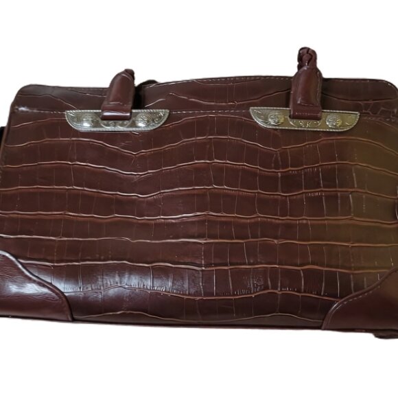 Burgundy Brown Medium Purse - Picture 3 of 4